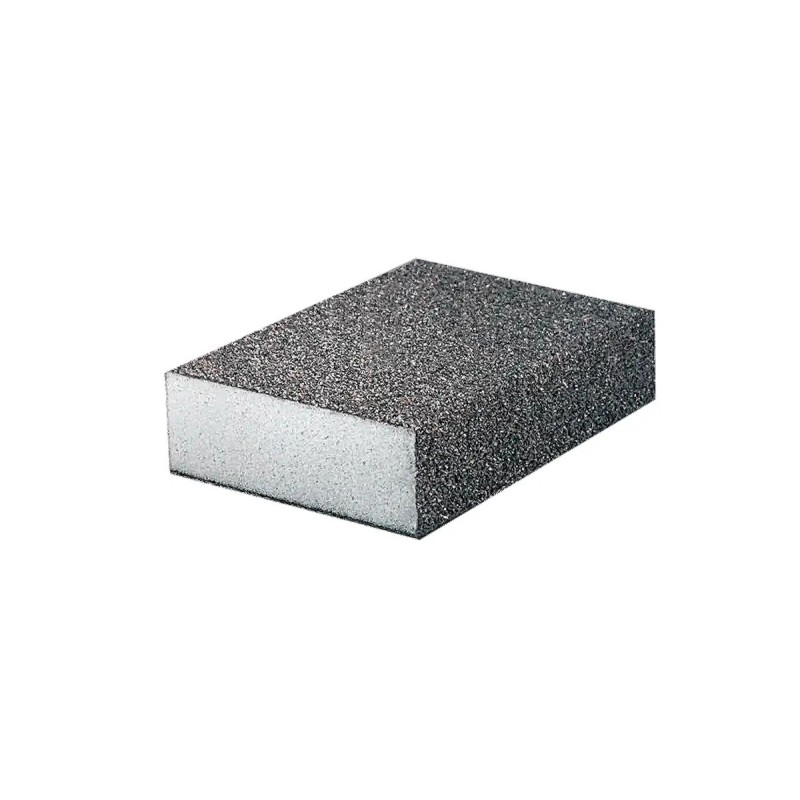 Blok ścierny 4-stronny na gąbce 98x69x25mm  granulacje P80 do P240