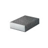 Blok ścierny 4-stronny na gąbce 98x69x25mm  granulacje P80 do P240